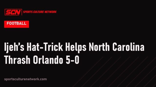 Ijeh’s Hat-Trick Helps North Carolina Thrash Orlando 5-0