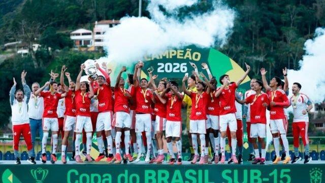 Internacional U15 Crowned Copa do Brasil Champions
