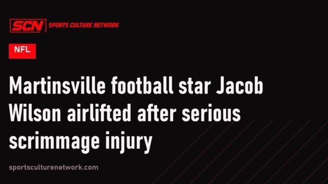 Martinsville football star Jacob Wilson airlifted after serious scrimmage injury