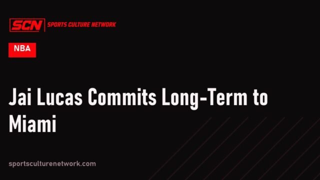 Jai Lucas Commits Long-Term to Miami
