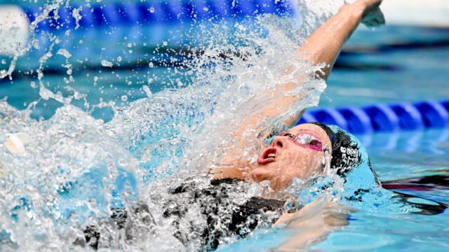 Katharine Berkoff Shatters American Record in 50 Backstroke to Claim Gold at Pan Pacific Championships