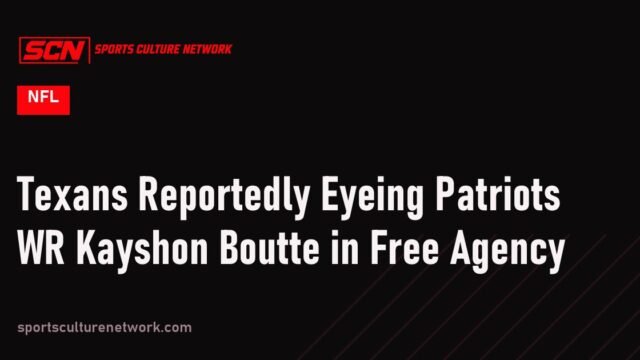 Texans Reportedly Eyeing Patriots WR Kayshon Boutte in Free Agency