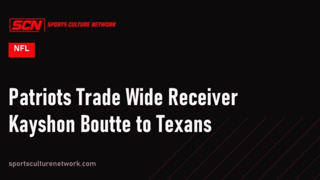 Patriots Trade Wide Receiver Kayshon Boutte to Texans