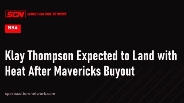 Klay Thompson Expected to Land with Heat After Mavericks Buyout