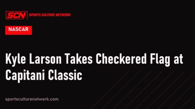 Kyle Larson Takes Checkered Flag at Capitani Classic