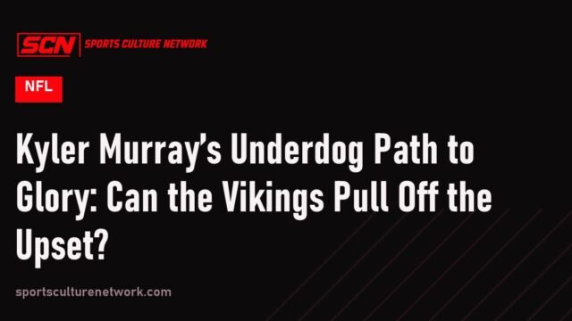 Kyler Murray’s Underdog Path to Glory: Can the Vikings Pull Off the Upset?