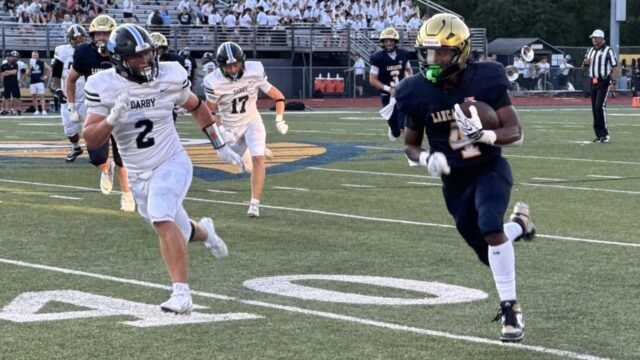Lancaster football falls 21-14 to Hilliard Darby in heartbreaking loss