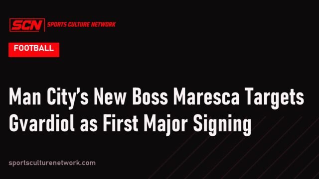 Man City’s New Boss Maresca Targets Gvardiol as First Major Signing