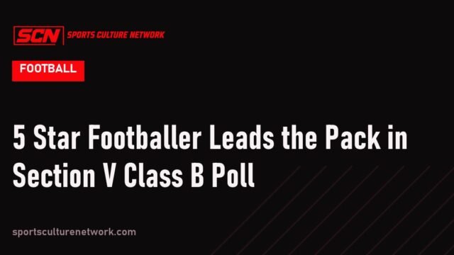 5 Star Footballer Leads the Pack in Section V Class B Poll