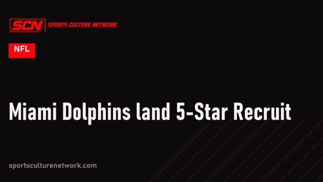 Miami Dolphins land 5-Star Recruit