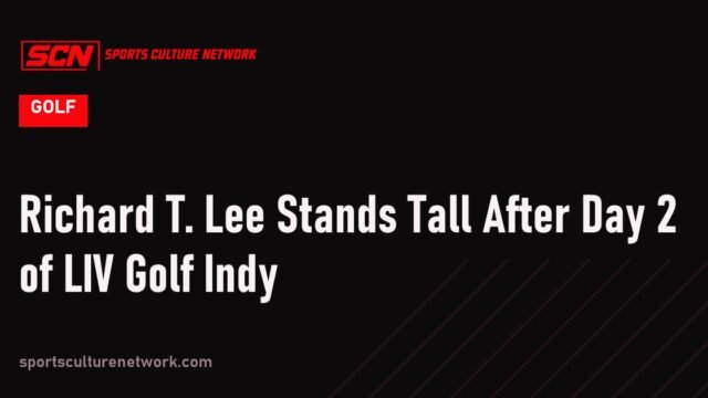 Richard T. Lee Stands Tall After Day 2 of LIV Golf Indy