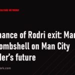 1 in 4 chance of Rodri exit: Maresca drops bombshell on Man City midfielder’s future