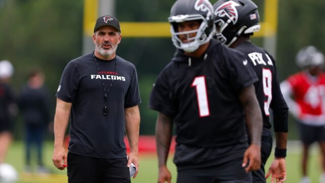 Falcons Training Camp Drama Unfolds on Day 9: Smith Sidelined with Hamstring Issue