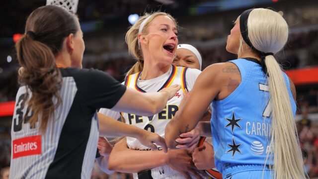 Fever Coach Stephanie White Stands by DiJonai Carrington After Hard Foul on Sophie Cunningham