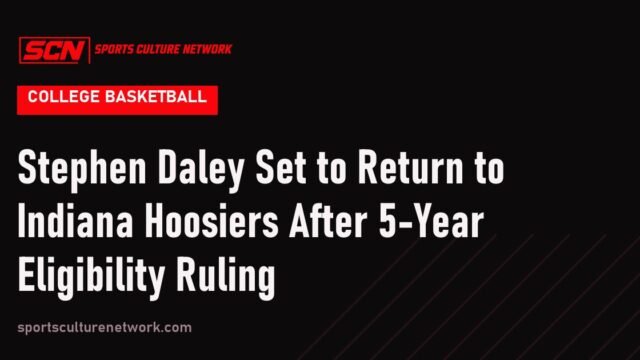Stephen Daley Set to Return to Indiana Hoosiers After 5-Year Eligibility Ruling