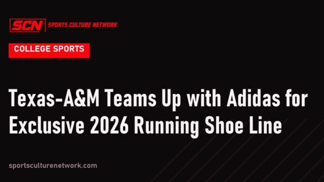 Texas-A&M Teams Up with Adidas for Exclusive 2026 Running Shoe Line