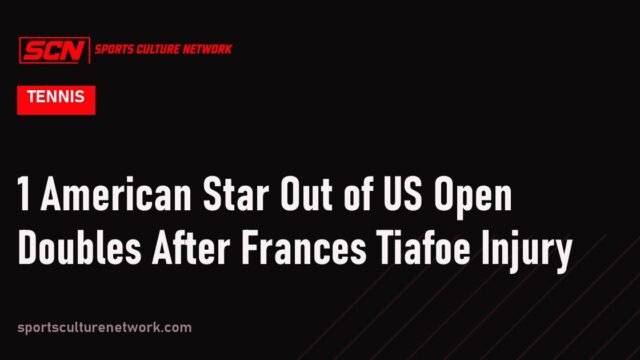 1 American Star Out of US Open Doubles After Frances Tiafoe Injury