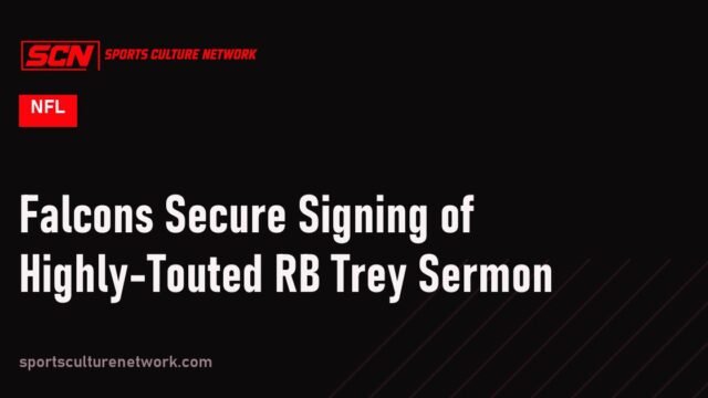 Falcons Secure Signing of Highly-Touted RB Trey Sermon