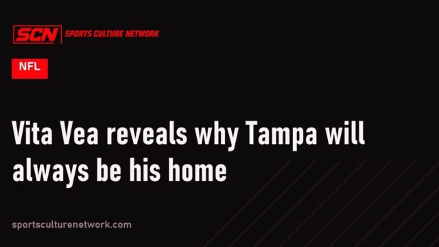 Vita Vea reveals why Tampa will always be his home