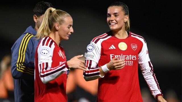 Arsenal secure opening win in UEFA Women’s Champions League