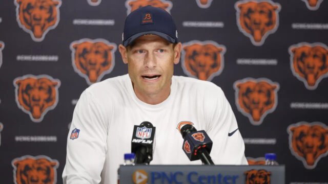 Bears’ Ben Johnson addresses concerns following Caleb Williams injury