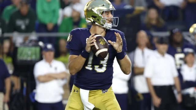 Sports Illustrated lists Notre Dame’s CJ Carr as a true Heisman candidate