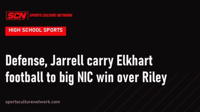 Defense, Jarrell carry Elkhart football to big NIC win over Riley