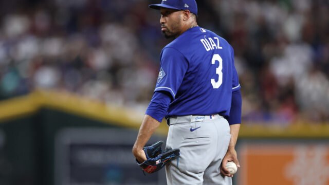 Edwin Diaz gets final chance to earn Dodgers postseason roster spot