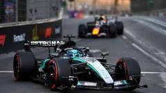 George Russell holds off Max Verstappen to win Monaco Grand Prix