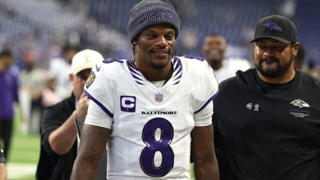 Lamar Jackson reacts to facing Cowboys in Brazil ahead of NFL game