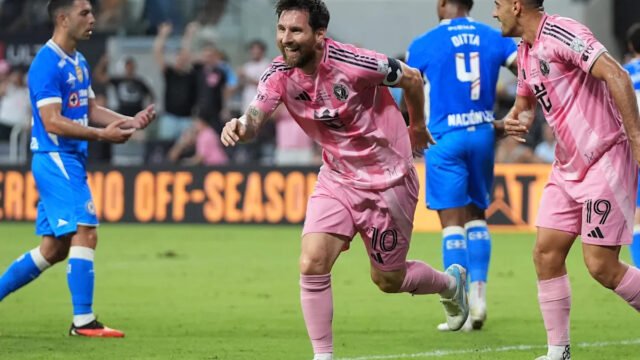 Messi’s 100th Inter Miami goal secures Campeones Cup win over Cruz Azul