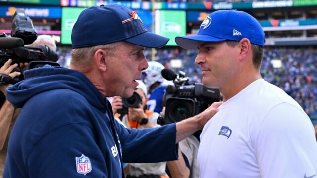 Seahawks coach Mike Macdonald apologises to Broncos’ Sean Payton over spygate leak