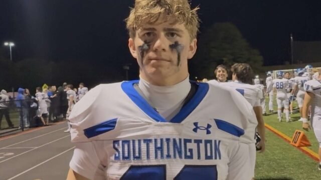 Nick Andrews scores three touchdowns as Southington beats Windsor