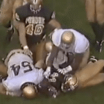 Notre Dame secures 1993 victory over Purdue in rainy conditions