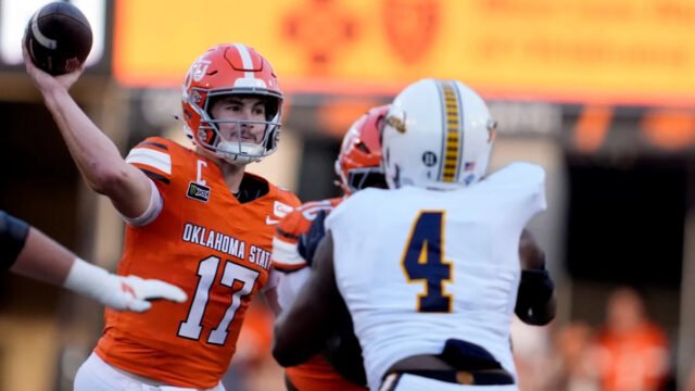 Oklahoma State football vs West Virginia kickoff time and TV channel for Week 4