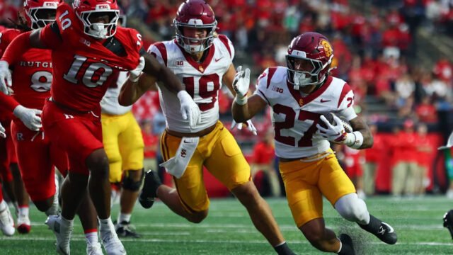Riley Wormley named Big Ten Freshman of the Week after strong USC debut