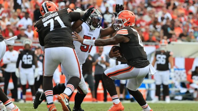 Tampa Bay Buccaneers consider rookie pass rusher if Rueben Bain Jr. misses games