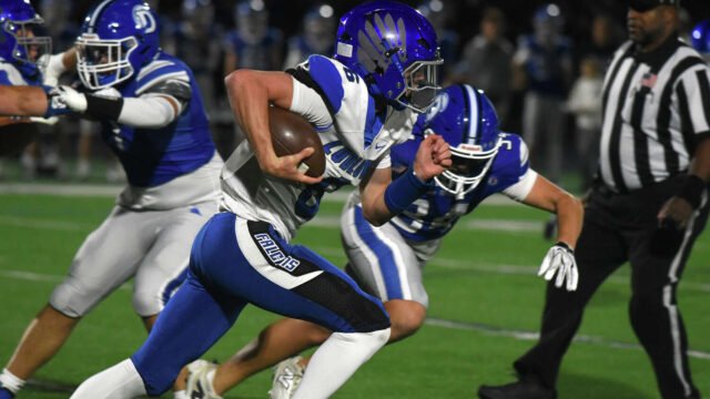 Ryan Love leads Ludlowe football to first win over Darien