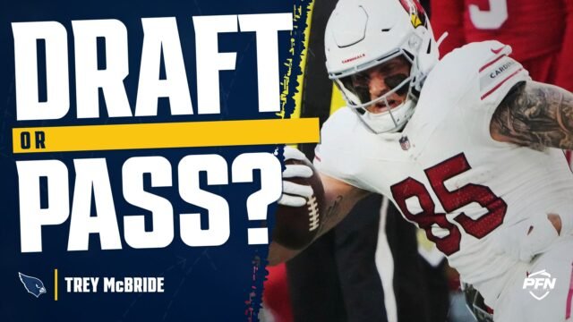 Trey McBride’s 2026 fantasy value undercut by Round 2 draft cost