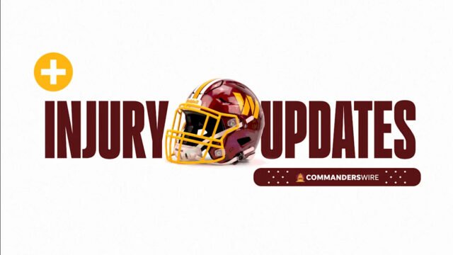 Three Washington Commanders starters listed as questionable for upcoming game