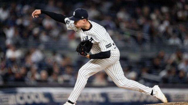 Yankees pitchers record 17 strikeouts in doubleheader split with Orioles