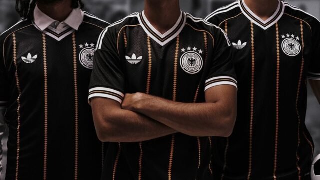 Germany reveals final adidas kit with gold accents before 2027 switch to Nike