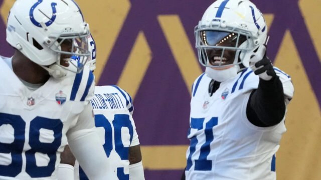 Colts linebacker Akeem Davis-Gaither fined $11,941 for taunting after London game incident