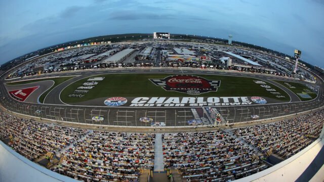 Rain expected to clear before Bank of America 400 at Charlotte Motor Speedway on Oct. 11