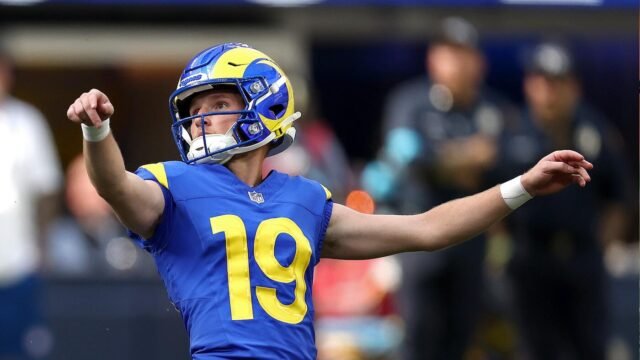 Rams kicker Blake Grupe out with knee injury minutes into Los Angeles debut after 44-yard field goal