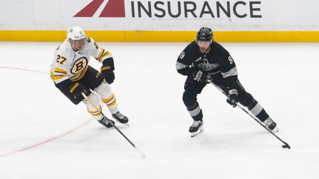 Boston Bruins edge Los Angeles Kings 2-1 in tight NHL clash at Crypto.com Arena
