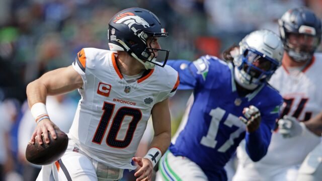Broncos aim for back-to-back wins against Seahawks despite Seattle’s weak run game on TNF