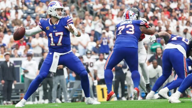 Buffalo Bills favored by 7 points hosting Patriots in key AFC East clash at New Highmark Stadium