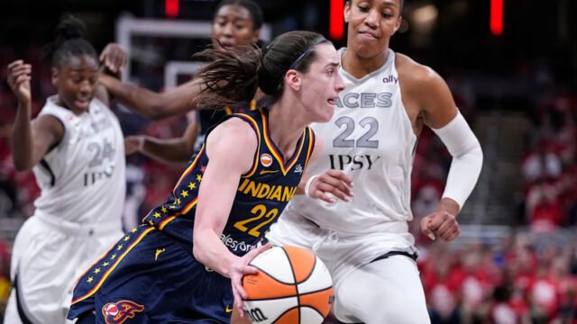 Caitlin Clark and A’ja Wilson clash in decisive Game 3 of Fever-Aces WNBA series in Las Vegas