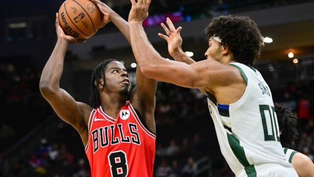 Chicago Bulls rookie Caleb Wilson rated equally with AJ Dybantsa by NBA GMs in five-year forecast